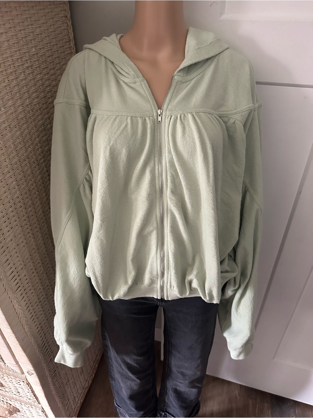 Aerie Zipup Hoodie - Picture 2 of 9